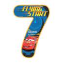 Lightning Mcqueen Number 7 Edible Icing Image